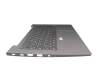 Keyboard incl. topcase DE (german) grey/grey with backlight original suitable for Lenovo ThinkBook 14 G2 ITL (20VD)