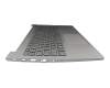 Keyboard incl. topcase DE (german) grey/grey with backlight original suitable for Lenovo ThinkBook 15 G2 ARE (20VG)