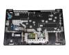 Keyboard incl. topcase DE (german) grey/grey with fingerprint original suitable for Lenovo IdeaPad 5-14ITL05 (82FE)