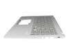 Keyboard incl. topcase DE (german) grey/silver original suitable for Asus Business P1511CJA