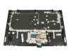 Keyboard incl. topcase DE (german) grey/silver original suitable for Lenovo IdeaPad Flex-15IWL (81SR)