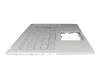 Keyboard incl. topcase DE (german) silver/silver original suitable for Asus ExpertBook P1 P1511CEA
