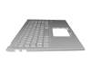 Keyboard incl. topcase DE (german) silver/silver original suitable for Asus VivoBook 15 R564DA