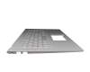 Keyboard incl. topcase DE (german) silver/silver original suitable for Asus VivoBook 17 F712EA