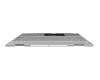 Keyboard incl. topcase DE (german) silver/silver with backlight (DSC Grafik) original suitable for HP Envy x360 15-ed0000