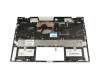 Keyboard incl. topcase DE (german) silver/silver with backlight original suitable for HP Envy 13-ah0700