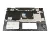 Keyboard incl. topcase DE (german) silver/silver with backlight original suitable for HP Envy x360 15-cn0400