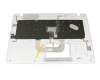 Keyboard incl. topcase DE (german) white/white original suitable for Asus VivoBook 17 X705MA