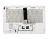 Keyboard incl. topcase DE (german) white/white original suitable for Asus X200MA