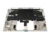 Keyboard incl. topcase DE (german) white/white with backlight (without pen compartment) original suitable for Acer ConceptD 3 Pro (CN314-73P)