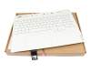 Keyboard incl. topcase DE (german) white/white with backlight original suitable for Lenovo Legion Pro 5-16IAH7H (82RF)