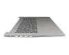 Keyboard incl. topcase FR (french) anthracite/silver original suitable for Lenovo IdeaPad 3-17IML05 (81WC)