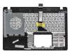 Keyboard incl. topcase FR (french) black/black original suitable for Asus R513CL