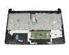 Keyboard incl. topcase FR (french) black/black original suitable for HP 15-bs500