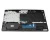 Keyboard incl. topcase FR (french) black/black original suitable for HP 17-ca1000