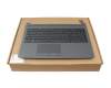 Keyboard incl. topcase FR (french) black/black original suitable for HP 255 G7 SP