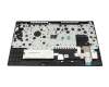 Keyboard incl. topcase FR (french) black/black with backlight and mouse-stick original suitable for Lenovo ThinkPad E15 Gen 2 (20TD/20TE)