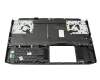 Keyboard incl. topcase FR (french) black/black with backlight original suitable for Acer Nitro 5 (AN515-44)