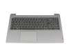 Keyboard incl. topcase FR (french) black/grey original suitable for Lenovo IdeaPad 3-15ITL6 (82H8)