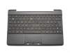 Keyboard incl. topcase FR (french) black/silver original suitable for Asus Transformer Book T300LA
