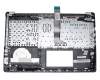 Keyboard incl. topcase FR (french) black/silver original suitable for Asus VivoBook S551LB