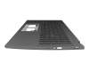 Keyboard incl. topcase FR (french) grey/grey with backlight original suitable for Acer Aspire 5 (A515-57G)