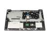 Keyboard incl. topcase HU (hungarian) black/grey with backlight original suitable for Lenovo IdeaPad 3-15ALC6 (82KU)