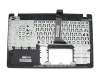 Keyboard incl. topcase IT (italian) black/black original suitable for Asus F550LAV