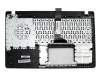 Keyboard incl. topcase IT (italian) black/black original suitable for Asus F550LAV