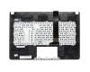 Keyboard incl. topcase IT (italian) black/black original suitable for Asus X301A