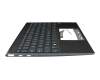 Keyboard incl. topcase PO (portuguese) anthracite/grey with backlight original suitable for Asus UM425UA