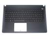 Keyboard incl. topcase SF (swiss-french) black/black original suitable for Asus F501A