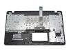 Keyboard incl. topcase SF (swiss-french) black/black original suitable for Asus X751LAV