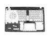 Keyboard incl. topcase SF (swiss-french) black/grey original suitable for Asus R513CL