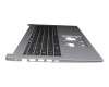 Keyboard incl. topcase SP (spanish) black/silver original suitable for Acer Aspire 5 (A515-54)