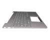 Keyboard incl. topcase SP (spanish) grey/grey with backlight original suitable for Lenovo IdeaPad S540-15IWL (81SW)