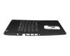 Keyboard incl. topcase US (english) black/black original suitable for Acer Aspire 3 (A317-32)