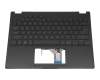 Keyboard incl. topcase US (english) black/black with backlight original suitable for Asus ROG Flow X13 GV301QE