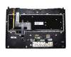 Keyboard incl. topcase US (english) black/black with backlight original suitable for Asus ROG G750JW