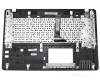 Keyboard incl. topcase US (english) black/silver original suitable for Asus F750LA