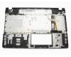 Keyboard incl. topcase US (english) black/silver with backlight original suitable for Asus N56VV