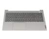 Keyboard incl. topcase US (english) grey/grey with backlight original suitable for Lenovo ThinkBook 15 G2 ARE (20VG)