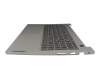 Keyboard incl. topcase US (english) grey/grey with backlight original suitable for Lenovo ThinkBook 15 G2 ARE (20VG)