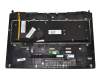Keyboard incl. topcase black/black with backlight original suitable for Asus ROG G750JS