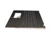 L15588-041 original HP keyboard incl. topcase DE (german) anthracite/grey with backlight