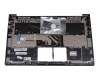 L1CZ17G0238 original Lenovo keyboard incl. topcase DE (german) grey/grey with backlight