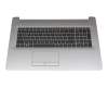 L22750-041 original HP keyboard incl. topcase DE (german) black/silver ODD