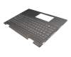 L32767-041 original HP keyboard incl. topcase DE (german) grey/grey with backlight