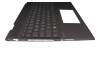 L54923-041 original HP keyboard incl. topcase DE (german) grey/anthracite with backlight