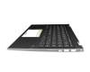 L85711-041 original HP keyboard incl. topcase DE (german) black/black/silver without backlight